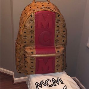 Gorgeous authentic MCM Large Backpack